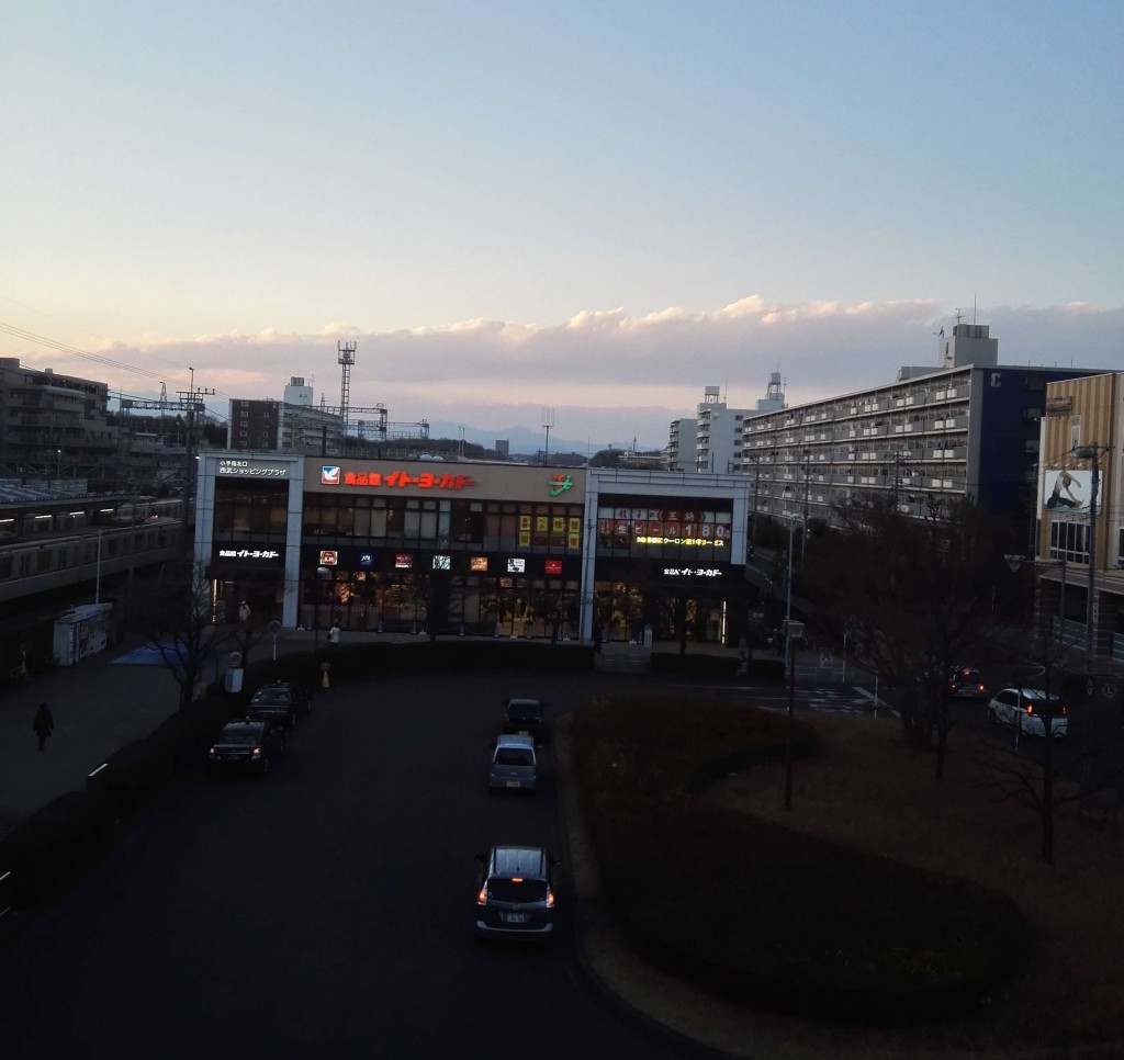 立ち寄った西武線小手指駅